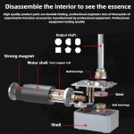 ㈜포이컴퍼니 | DC 12V 24V 감속 기어 모터 대형 토크 고전력 2-70kg 5840-31ZY 7RPM-470RPM