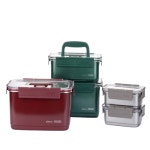 씨앤티코리아 알레보 스텐락 컬러 스텐 숨 용기 5종세트