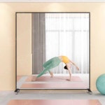 전신거울 댄스 이동식 가정용 거울 요가 필라테스