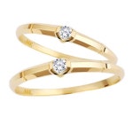 골드팡 골드팡 러브마인드 커플링 옐로우골드 커플링-옐로우골드 큐빅 큐빅링 큐빅반지 심플 심플반지 심플링 심플커플링 심플커플반지 남 여