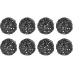 메카닉시티 8pcs 위커 라탄 볼 2 8 장식용 꽃병 필러 결혼식 파티 센터피스 홈 데코레이션