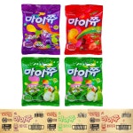 크라운제과 대박과자유통 마이쮸92gx 20개 한박스 학교 유치원 사무실 간식 포도20개