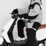 오토바이 라이더 발 속발 현물 1 작업복 L 이전 15시 방한복 배달 슈트 우주복 패딩