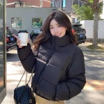 패션고리 여성 캐주얼 데일리 집업 패딩점퍼 H1023