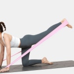 스트레칭 고무 밴드 운동 헬스 근력 하체 탄력 스쿼트 홈트 필라테스 요가