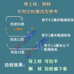 유인추 나무 사과나무 지지대 고정 가지 과수 개량형0640근 100 J39 클립 개량형0640근-J39