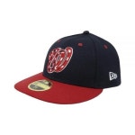New Era 59Fifty Hat MLB 엠엘비 워싱턴 내셔널스 로우 프로파일 Alt4 피티드 야구 모자 7 1 2