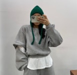 맵시 투앤디 지퍼 맨투맨 -2color-