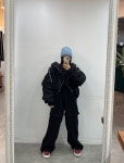 맵시 투앤디 지퍼 맨투맨 -2color-