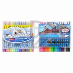 동아 샤프식색연필 16색 돌돌이 남아용 12개입 초등입학선물 색칠놀이