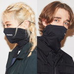 비에스래빗 BSRABBIT V-LINE INNER POCKETLOGO EAR STRING Coolspan 스키 스노보드 바라클라바