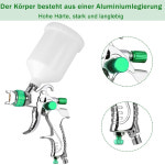 자동차 페인트 스프레이건 시스템 울타리 가구 녹색 용 기압 조절기 ZT-H2008