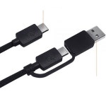 스마트폰 케이블 핸드폰 고속 충전선 C to 자동차 usb 차량핸드폰충전 c타입 젠더 고속충전기