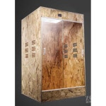 파충류 상자 사육 도마뱀 아크릴 케이지 원목 하우스 하이 박스