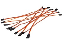 10Pcs 10 15 20 30 50 RC Futaba JR 남성-여성 플매트 카펫 러그 서보 연장 리드 와이어 용 케이블