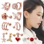 MARYGREEN 메리그린 하나 하나더 로즈골드 골드핀 피어싱 한쪽 데일리 아이템 제품선택 05 밀키웨이 한쪽 1 1 RS429