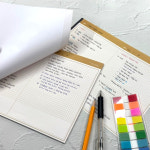 B5 모눈 떡메 노트패드 가로형