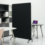 이동식 플렛파티션 블랙 xD30x H1240 S-132 W1000 H1240 MFLFF1012