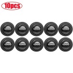 자동차 문짝 폐쇄 충격 방지 패드 스티커 방음 쿠션 버퍼 충돌 1 logo-10Pcs 1개 E For Renault