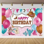우미 전원 주택 농장 다크 서양 카우보이 테마 생일 파티 5 1개 E NZ1102
