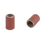 호환 호환 목재 연마 320 그릿 로터리용 아트 샌딩 크래프트 밴드 교체 드럼 50 개 맨드릴 2 사포 도구