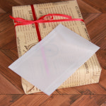 세로형 트레이싱 110x160 봉투 반투명 트레싱봉투 청