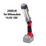 밀워키 14 리튬 배터리용 LED 작업등 최대 USB 휴대용 4V-18V