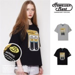 구김스 구김스 하와이언마트 AA배터리 반팔 티셔츠 H0105