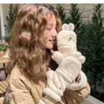 알티피아 겨울장갑 GS 플립 장갑 토끼 크리스마스 물
