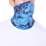 여름 넥워머 스포츠 레저 캠핑 등산 차박 낚시 운동 위장 스카이블루