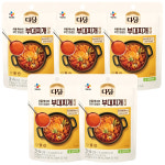 CJ제일제당 다담 다담 사골부대 찌개양념 130g 5개