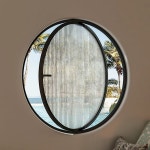 원형 외전 창문 포토 다락 카페 펜션 샷시 회전 유리 도 풍경