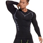 남성 슬림 무늬 뛰어난 신축성 헬스 런닝 티셔츠 남자 운동복 레깅스 세트 남자요 가복