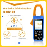 OWON In One AC DC 클램프 Teter 디지털 오실로스코프 Bluetooth 레코더 기능 NCV CMS101-CMS061 3 1000A