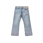 리바이스 리바이스 NEW 스트라우스 527 스탠다드 Bootcut Ease Light Wash 남성 데님 청바지 in 30 in 3507518 38
