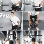 랫풀다운맥 그립 등운동 삼두 시티 우 풀백 운동 인버티드 거치대 8종 펫풀다운 M81 블랙이중풀업 숏로드악세사리