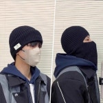 다기능 따뜻 남성용 바라클라바 도둑모자 복면 니트