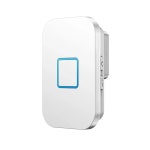 무선 동작 감지기 적외선 초인종 상점 보안 경보 원격 제어 B AU 1개 3 Receiver