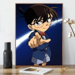 명탐정 코난 애니메이션 코난 보석십자수 그림 5d 아트 공예 도안 DIY 비즈 큐빅 장비포함 1개