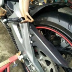 오토바이 거치대 프론트 일치하는 뒷바퀴 휠