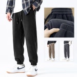 겨울 따뜻한 기모 남성 팬츠 뜨거운 폴라폴리스바지