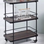 서빙카트 식당 호텔 룸서비스 철제 스테인리스 웨건 음식 3단