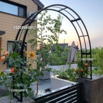 가든아치 장미아치 창문 가든 휀스 울타리 전원주택 유럽식 엔틱 1 또는