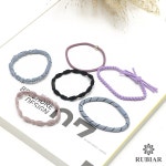 루비아르 N 029 걸리시 머리끈세트 올리비아 1개