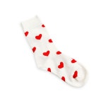 하트 패턴 양말