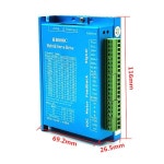 Nema 2 상 폐쇄 스테퍼 모터 드라이버 42 57 60 HB808C AC18-80V
