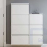 굿단미 멀티 3단신발장 W655xD153x 캐비넷신발장 H1033