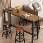 업소용 테라스 다찌테이블 좁은 테이블 창가테이블 폭30 33 싱글스툴 판자스툴