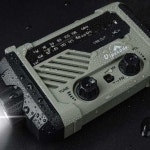 레트로 비상손전등 후레쉬 방재 방수 등산 캠핑 충전