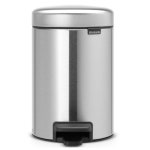 브라반티아 브라반티아 브라반티아 뉴아이콘 폐달휴지통 3L STEEL 매트스틸 4개 23 5 x 16 8 x 26 4 cm